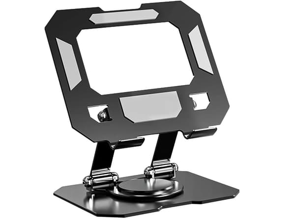 Tablet-holder justerbar 4–16 tommer 360° rotation i kulstål