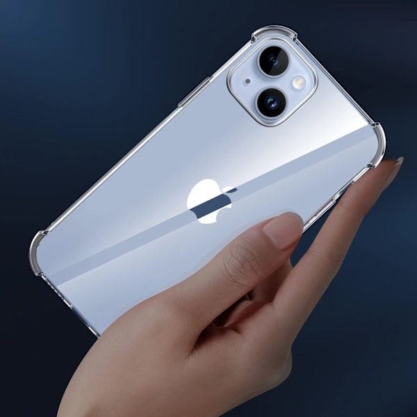 iPhone 15 Silikon Shockproof Skal