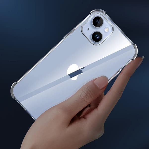 iPhone 15 Silikon Shockproof Skal