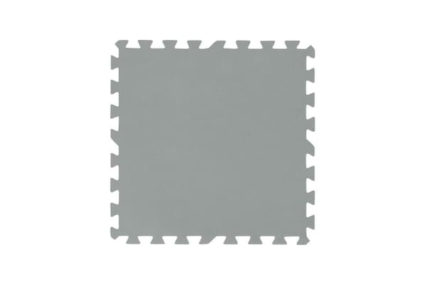 Poolunderlägg skummatta 50x50 cm 9-pack skydd mot punktering