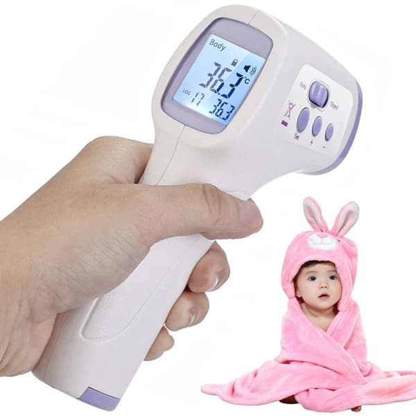 Kosketukseton infrapunalämpömittari 1 s LCD muisti
