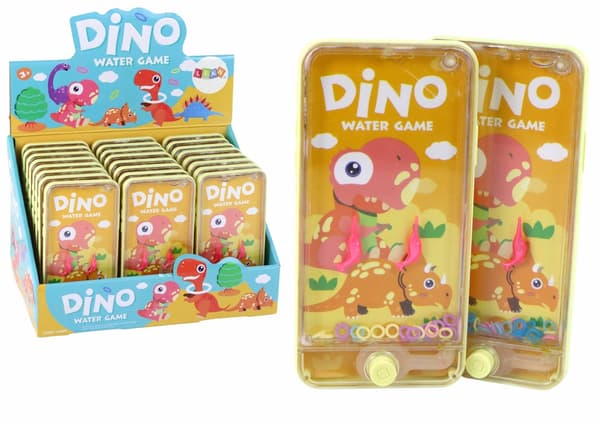 Vandarkadespil telefonkonsol dinosaur gul 14 cm