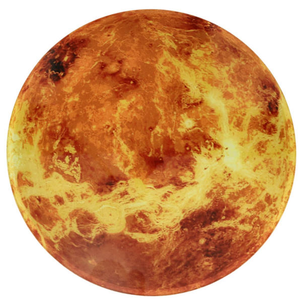 Väggklocka Mars 32 cm analog med LED-display datum/temperatur nätadapter