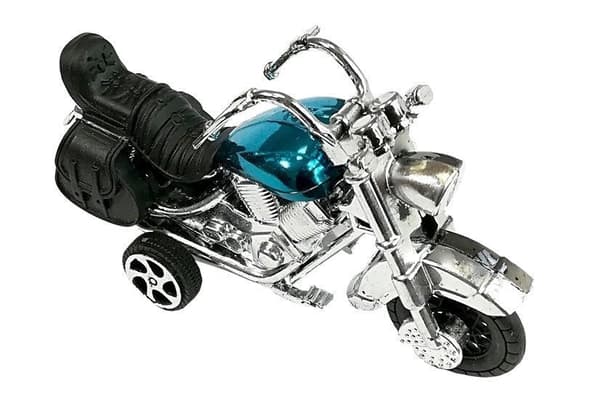 Leksaksmotorcyklar pull-back 3-pack 9 cm, från 3 år
