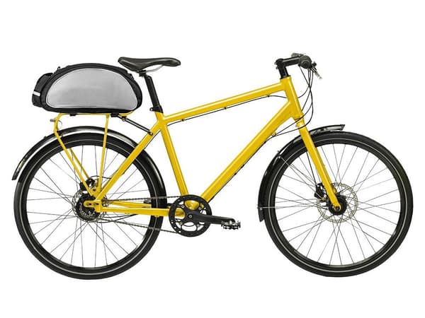 Cykeltaske til bagagebærer 13 L vandafvisende sort/grå