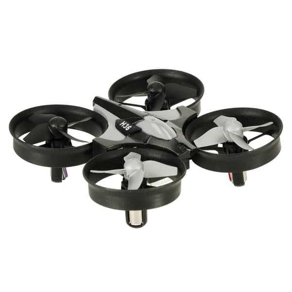 Mini-drone JJRC H36 2.4GHz med headless mode og auto-retur