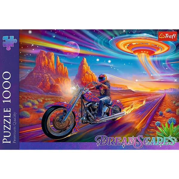 Pussel 1000 bitar Crazy Ride DreamScapes 683x480 mm FSC Mix 70%