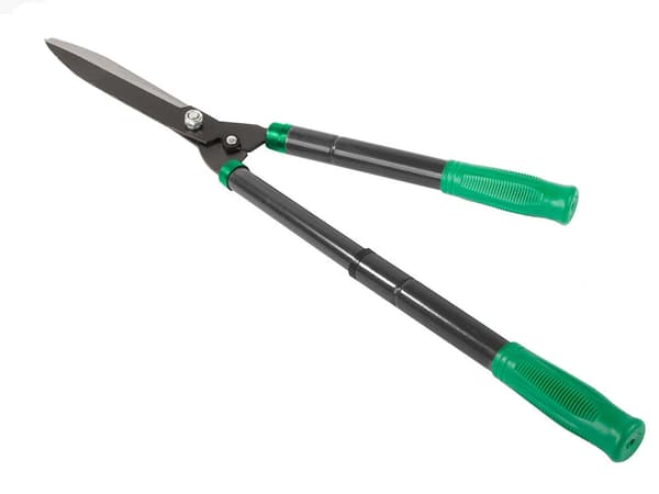 Teleskopisk hækkesaks i stål 58-73 cm blad 18 cm