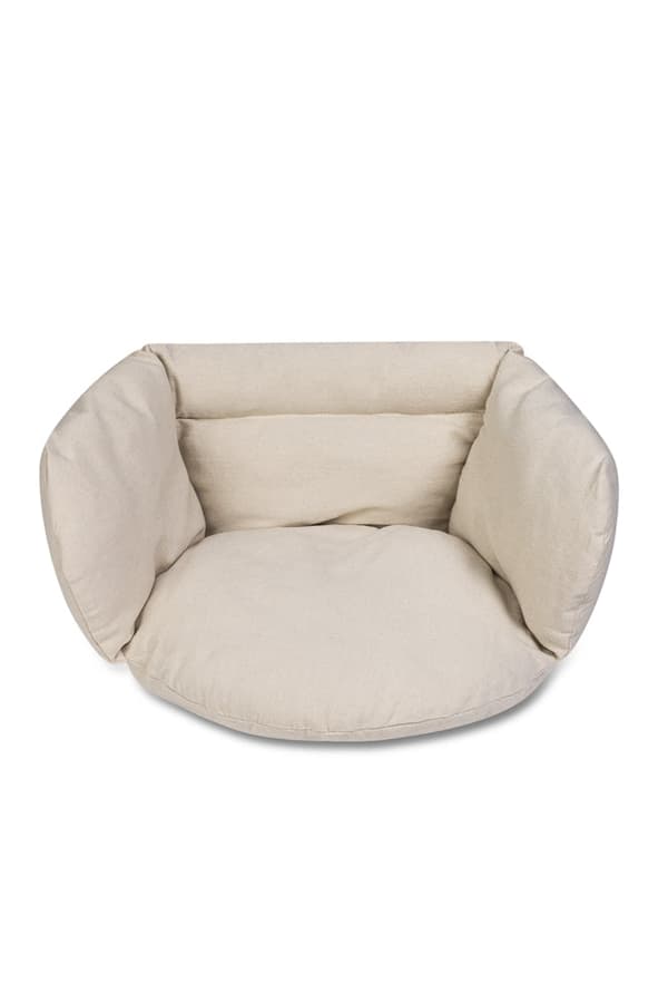 Kudde till hängande vagga 56x63x36 cm bomull/polyester elfenben Beige