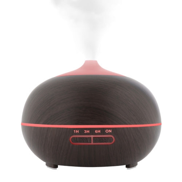 Aromadiffuser luftfuktare 400 ml med joniserare LED brun