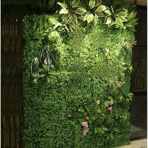 Konstgjord boxwood-häckpanel 60x40 cm 3 cm tjock grön PP 1-pack