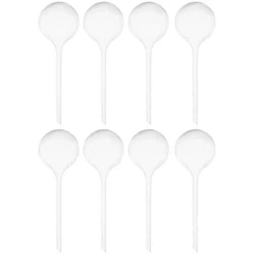 Vattningskulor 8-pack 280 ml transparent PVC för krukväxter