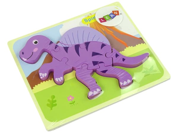 Puupalapeli dinosaurukset 5 mm, Corythosaurus & Spinosaurus, 3+ vuotta