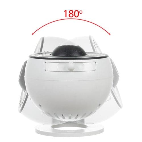 LED stjärnprojektor med 13 mönster, 360° rotation, USB-C