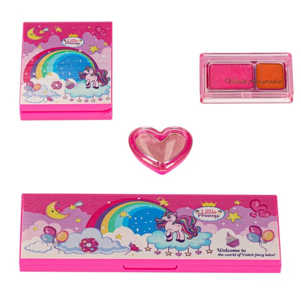 Makeupsæt til børn 22 dele med unicorn-kosmetikpung, 5+