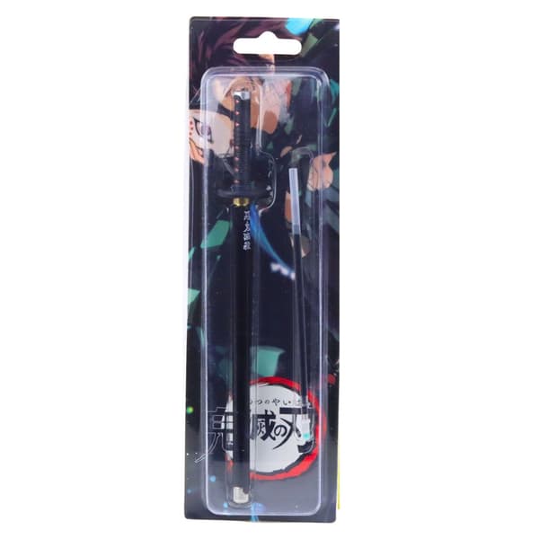 Metallpenna katana-design med svart refill 19,5 cm 1-pack