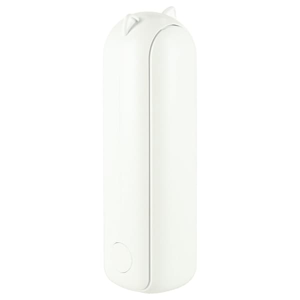 Bærbar mini-ventilator foldbar med powerbank 1200 mAh USB-C White