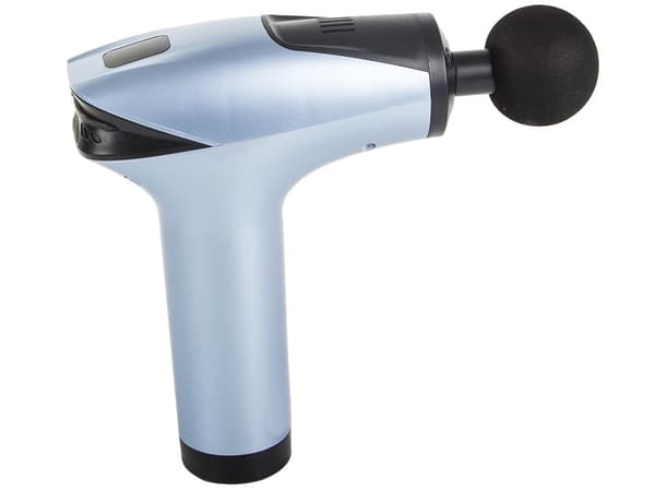 Massagepistol 8 niveauer 5 massagehoveder USB-C 30 W