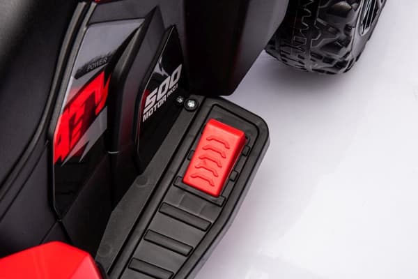 Akkukäyttöinen mönkijä punainen GTS1155