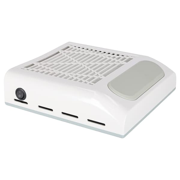 Neglestøvsuger 80W til manicure/pedicure med kassettefilter uden pose White