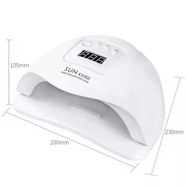 Komplett startkit gelénaglar av hög kvalité inkl Uv/Led-lampa
