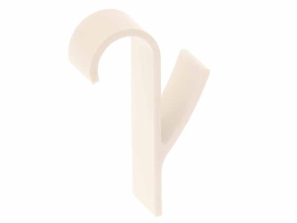 Radiatorhängare i plast creme 9,5 cm för handdukar och kläder