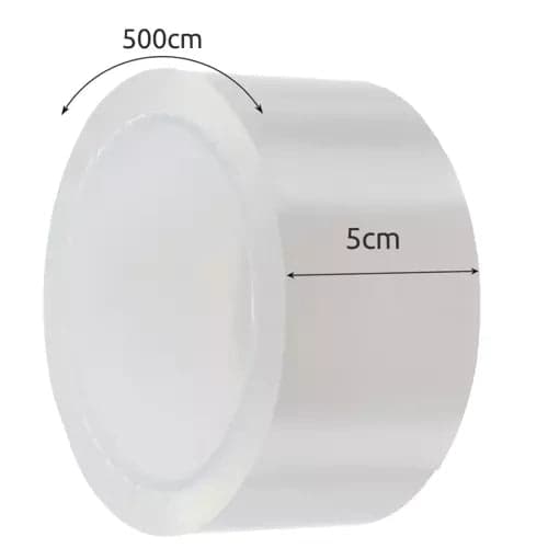 Suojateippi TPH läpinäkyvä 5 cm x 5 m x 0,04 mm