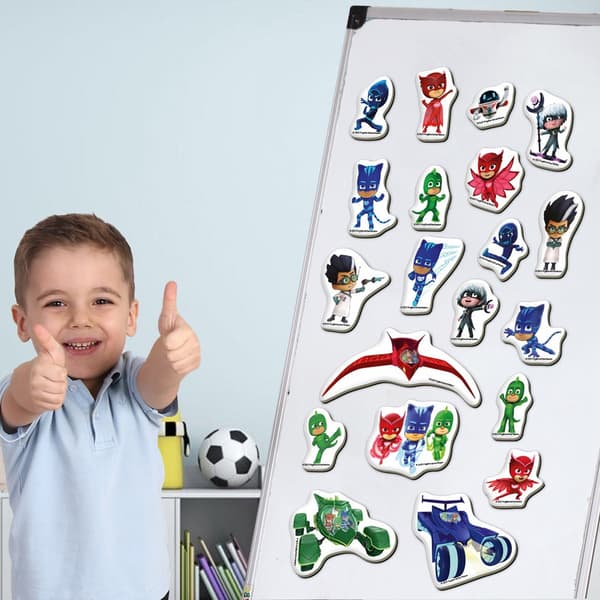 Pj Masks magnetset 20-pack magneter för barn 3+ (ca 3–8 cm)