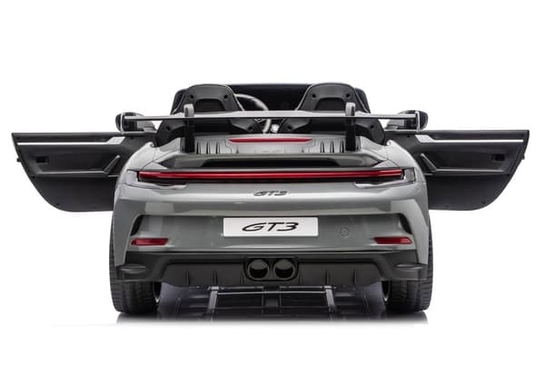 Batteridriven elbil för barn Porsche GT3 24V grå