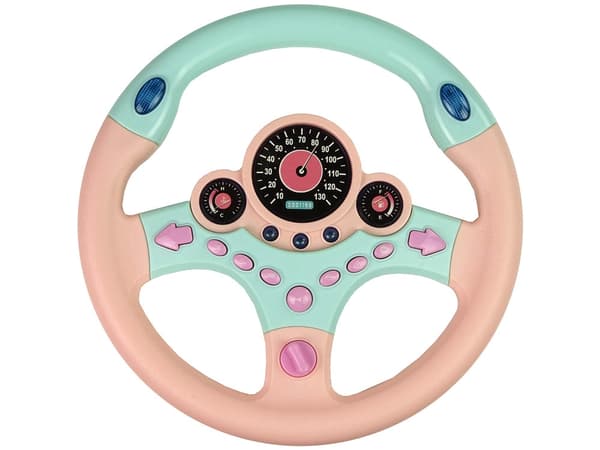 Rat-simulator legetøj med lyd og lys 25 cm rosa, fra 3 år
