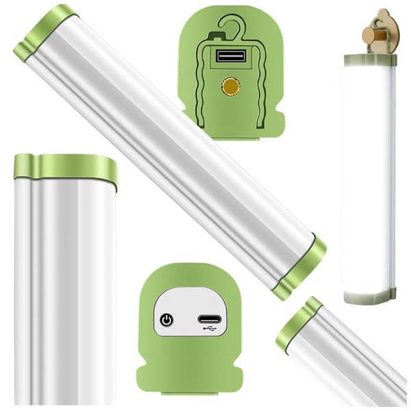 Ladattava LED-työvalo magneetilla ja koukulla USB-C 31 cm