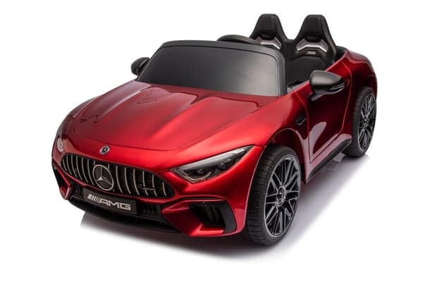 Akkuauto lapsille Mercedes AMG SL63 punainen