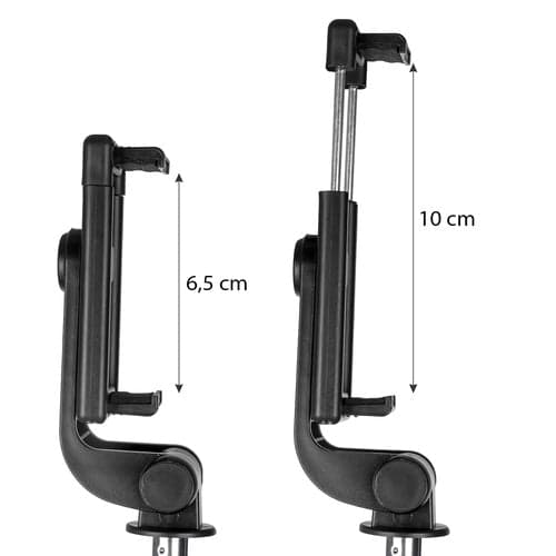 Selfie stick stativ 2-i-1 Bluetooth med fjärrkontroll 92 cm iOS/Android