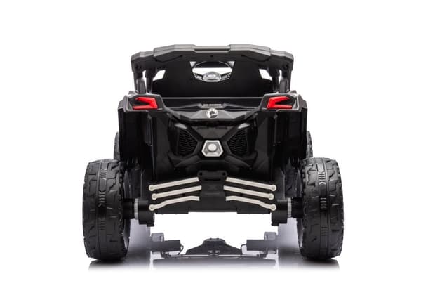 Akulla toimiva buggy Can-Am DK-CA003 valkoinen lapsille