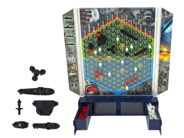 Sänka skepp strategispel för 2 spelare, 5+ år, plast