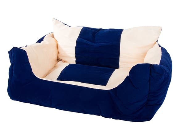 Hundeseng til store hunde 75 x 56 x 25 cm med skridsikker underside