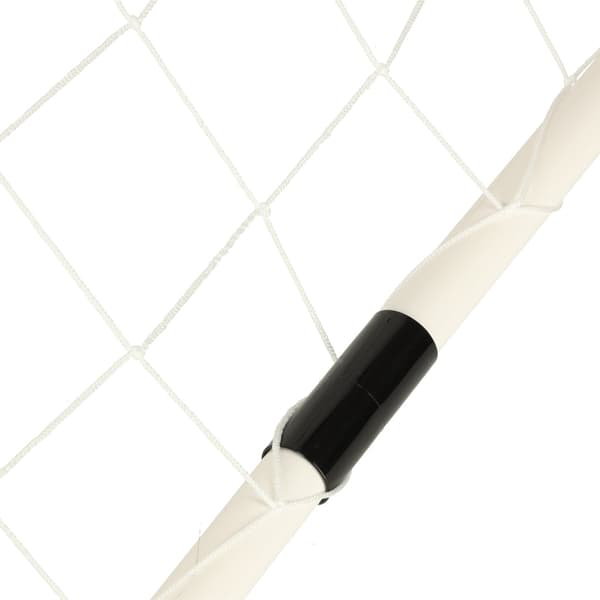 Fotbollsmål barn 2-pack hopfällbara 95x70 cm med 2 bollar & pump