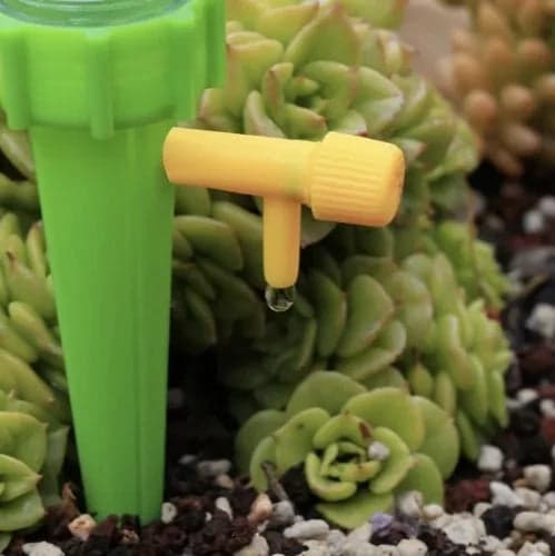 Automatisk vandingsspids til planter, til 1,5 L flaske, grøn