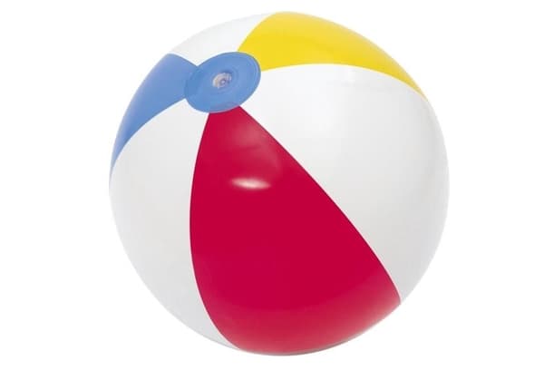 Oppustelig strandbold 51 cm i PVC til børn 2+ år