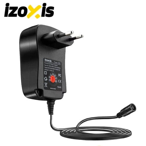 Yleismallinen verkkolaite 30W 3-12V säädettävä USB 2.1A, 6 liitintä