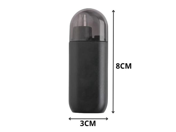 Næse- og øretrimmer USB-genopladelig, sort/blå (tilfældigt)