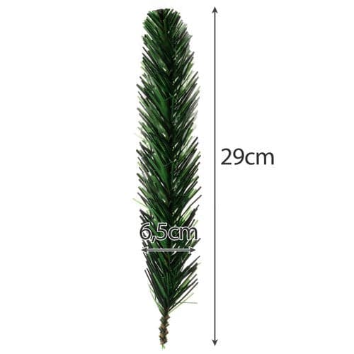 Tekokuusenoksat 29 cm 40-pack vihreä muovi/metalli