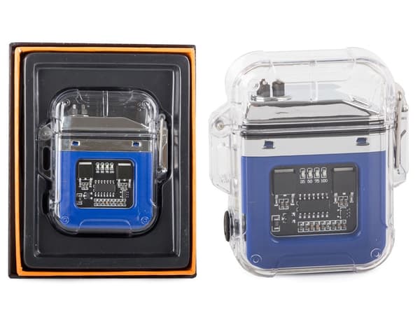 Plasmalighter USB-opladning med COB LED-lommelygte 3 tilstande