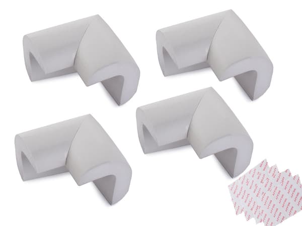 Hörnskydd skumplast grå 10 mm 55x55x35 mm 4-pack