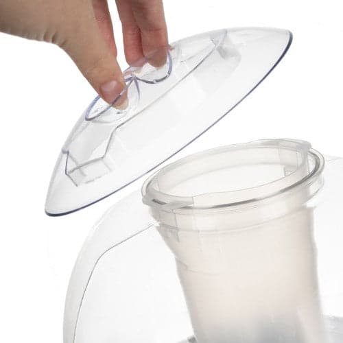 Drikkedispenser 3,5 L med isbeholder og låg, PP/silikone