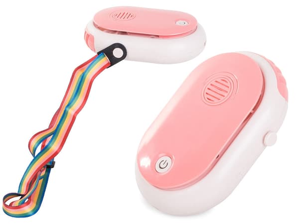 Kaulatuuletin aromaterapialla 3 nopeutta 2000 mAh USB sekoitetut värit