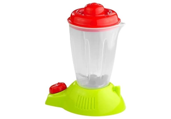 Legetøjsblender sæt med frugt & grøntsager, lys/lyd, 3+ år