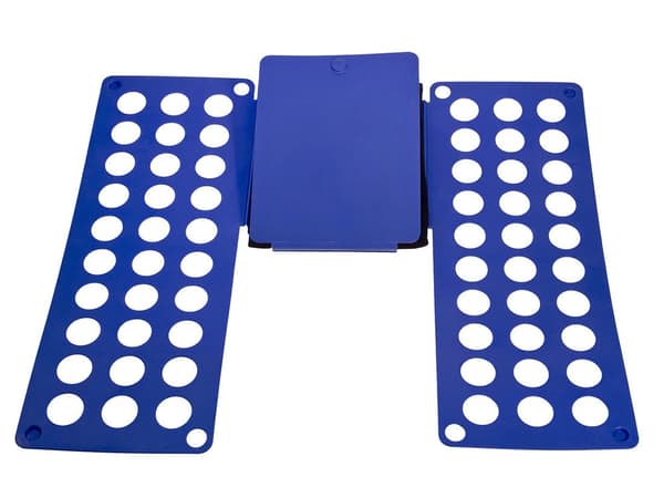 Tøjfoldebræt plast størrelse L 59x24 cm sammenfoldet