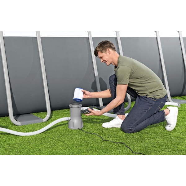 Poolvarmer 2800W til Bestway pool op til 457 cm, max 40°C