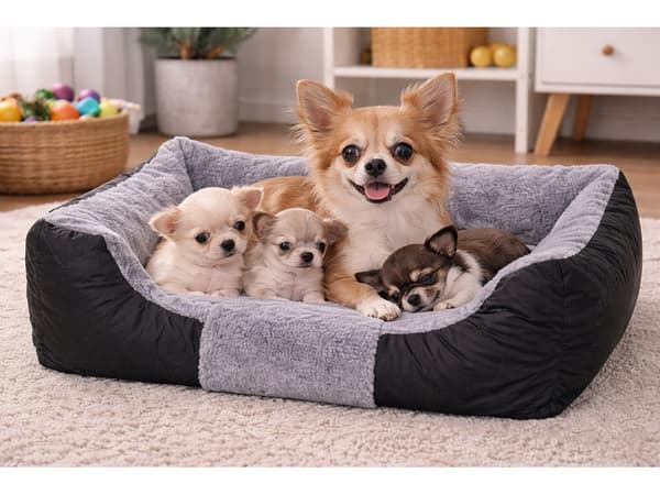 Hundeseng sofa-model rektangulær 90x70 cm med aftageligt betræk